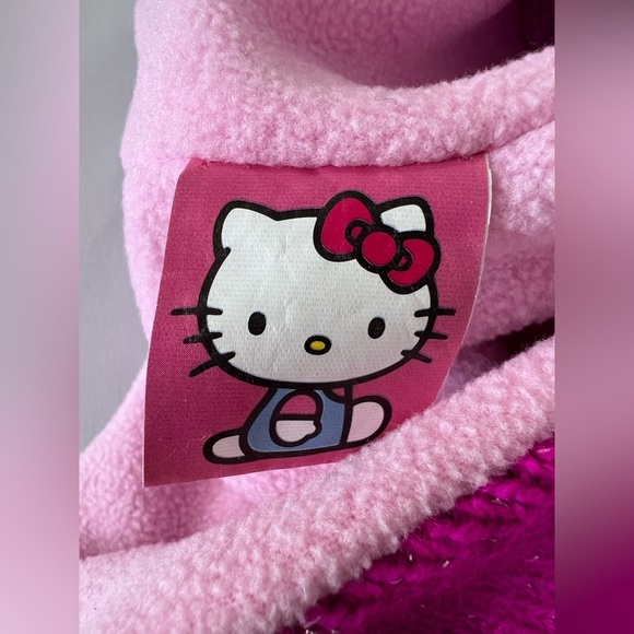 Hello Kitty Mittens Hat Girls Pink Cat Hat/cap - Picture 11 of 11